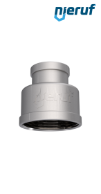manchon réducteur 1/2" x 1/4" pouce acier inoxydable 316 femelle
