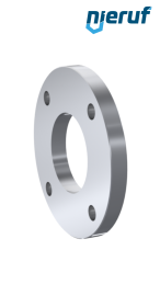 bride plate DN80 PN10/16 EN1092-1 01 A 1.4541