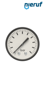 manomètre G 1/4" axial 50 mm acier MM03 0 - 4,0 bar