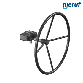 volantino HB03 in ghisa dimensione 3 ISO5211 F14 connessione 27mm quadrato diagonale